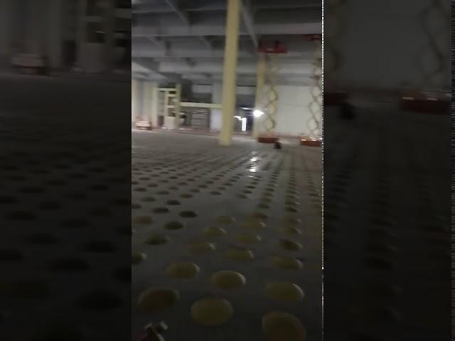 Construction Large cold storage floor insulation