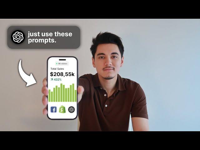 how i made $200k in 2 months dropshipping using AI.