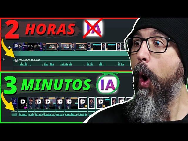 3 formas de EDITAR VIDEOS con IA RAPIDO y FÁCIL [ Para YouTube TikTok e Instagram ] Tutorial Filmora