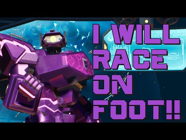 Shockwave... you need to transform, WHAT ARE YOU DOING!?