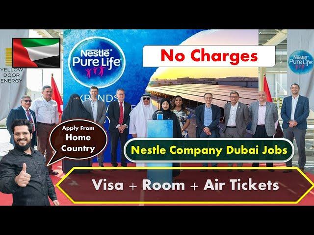 Nestle Company New Jobs In Dubai With Employment Visa 2024 #dubaijobs #jobsindubaionvisitvisa