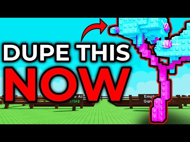 DUPLICATE ANY SEED With This OVERPOWERED GLITCH! (Grow a Garden)