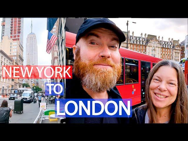 New York  to London  | American's first time in London