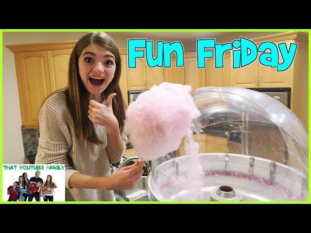 FAMILY FUN FRIDAY - GAMES, MOVIE AND TREATS / That YouTub3 Family