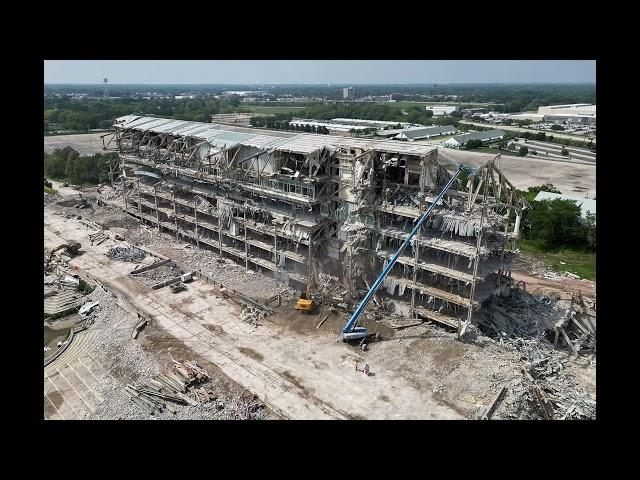 Arlington Park exterior demolition timeline