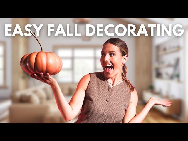 Cozy Up Your Home for Fall | EASY Decorating Tips