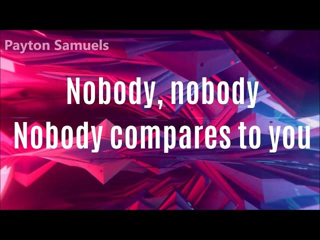 Gryffin - Nobody Compares To You (Lyrics Video) ft. Katie Pearlman