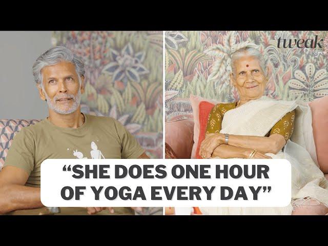 Milind Soman’s 85-year old mother reveals her tips to staying fit | Morning Chai | Tweak India