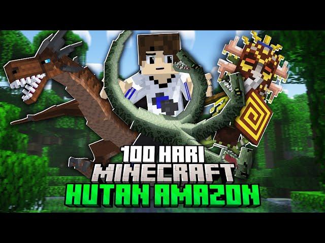 100 Hari Minecraft Hutan Amazon