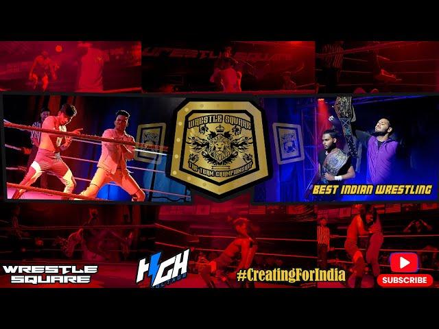 Indian Wrestling Action [Championship Match- HV9 -Wrestle Square #sports #creatingforIndia #wwe