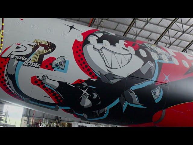 BTS: AirAsia X Persona 5