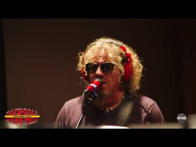 Sammy Hagar, Michael Anthony, and Tommy Lee  Jam Van Halen Motley Crue