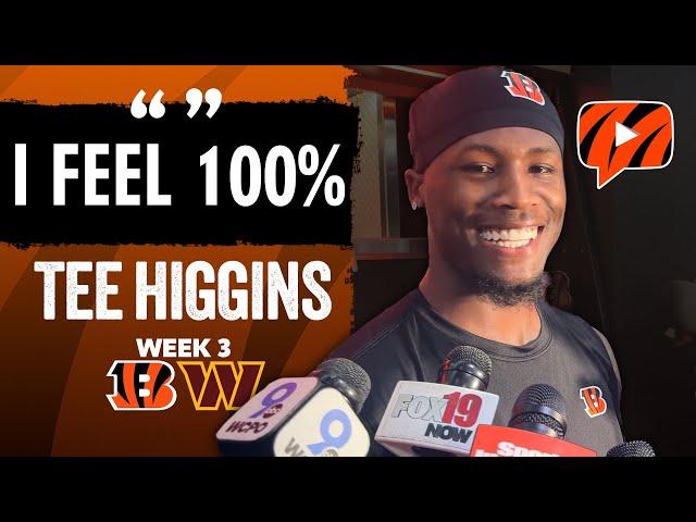 Bengals WR Tee Higgins on RETURN, His Health and Monday Night Football