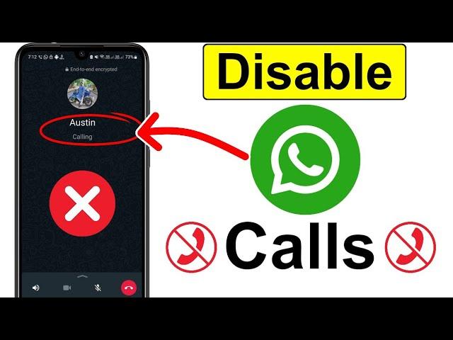 Disable WhatsApp Calls for All or Unknown Number in 2024 | WhatsApp Call Off