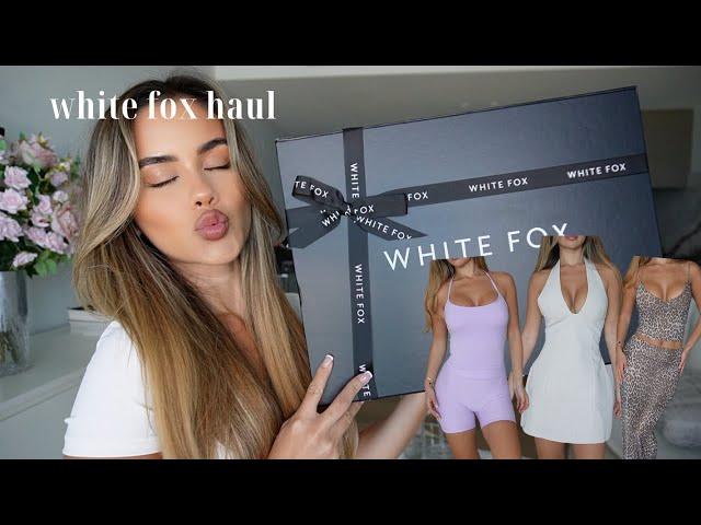 WHITE FOX TRY ON HAUL + CODE! | Holiday Outfits, Activewear + more!