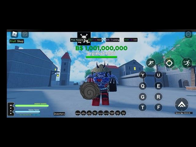 Roblox: A one piece game, Gear 5th permission scroll showcase