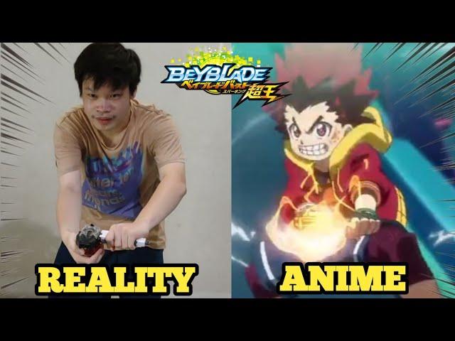 Go Shoot All Beyblade Burst Sparking Launch Styles In Real Life (REALITY VS ANIME)