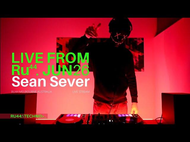 Lockdown Live Stream 1 : Sean Sever Live in the mix (Dark Techno / Melodic Techno Mix) [Techno 2020]