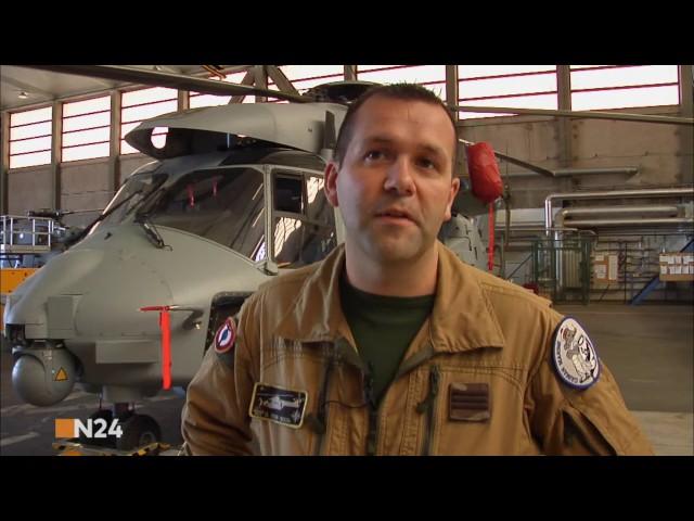 Die Transporthubschrauber NH-90 und CH-53