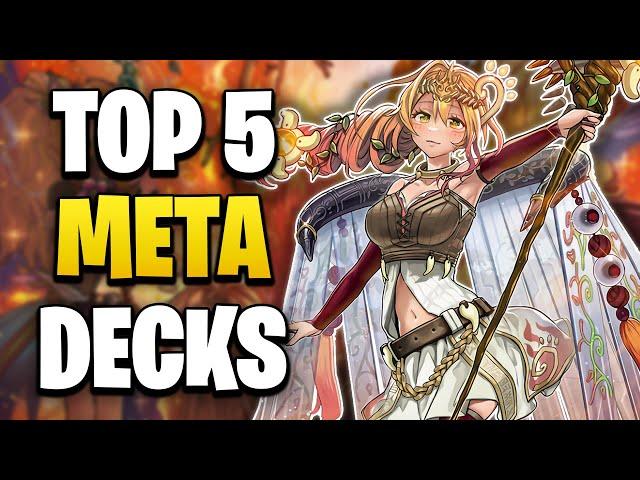 Top 5 Best META Yugioh Decks | September 2024 (Post Banlist)