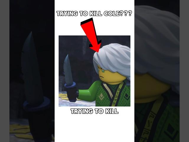 Lloyd Is Trying To Kill Cole In LEGO Ninjago!|#ninjago #ninjagolloyd #ninjagocole #ogninjago #shorts