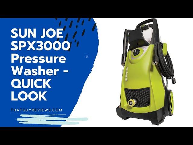 Sun Joe SPX 3000 Pressure Washer Review
