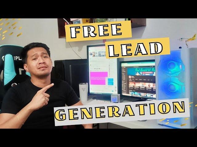 HOW TO DO LEAD GENERATION FOR BEGINNERS | FREE TUTORIAL