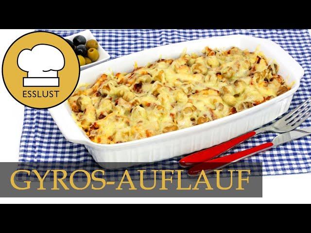 Überbackener GYROS-KARTOFFEL-AUFLAUF - kretanisches Rezept