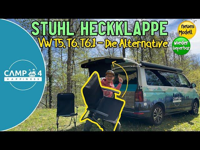 DIE Alternative: Stuhl VW California Heckklappe - neues Modell 2024!