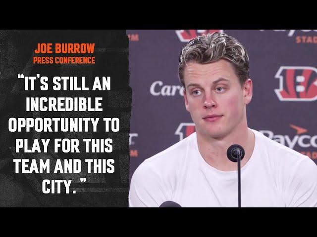 Joe Burrow Press Conference - Dec. 1