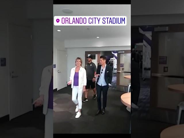 Ashlyn Harris arrives at Winning Women in Purple Networking Event