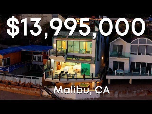 MALIBU BEACH FRONT MANSION TOUR: 27352 PCH