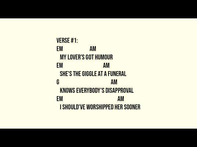 Hozier - Take Me To Church Chords Guitar (Cover Lyrics & Chords)