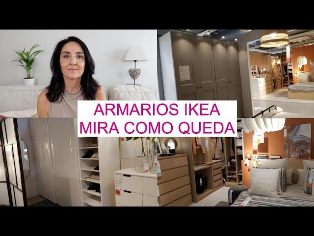 IKEA. ARMARIOS COLOCADOS EN TIENDA