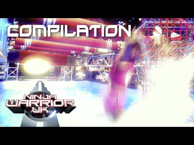 Ninja Warrior UK 2017 Splash Compilation   | Ninja Warrior UK