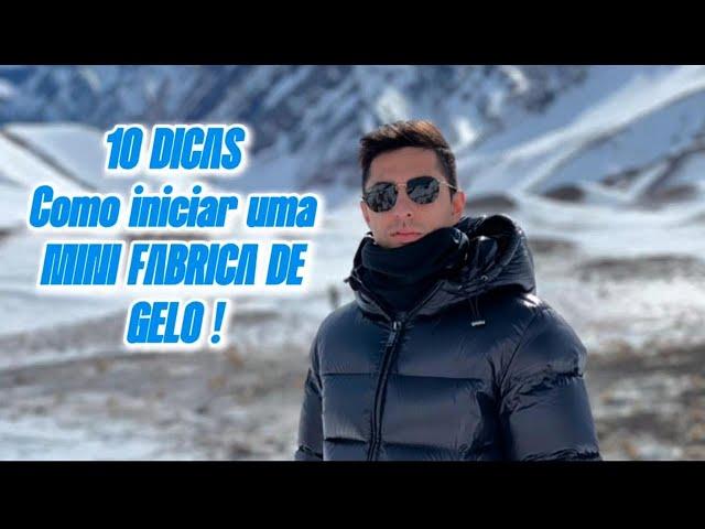 Aprenda DICAS para Iniciar uma Fábrica de gelo.