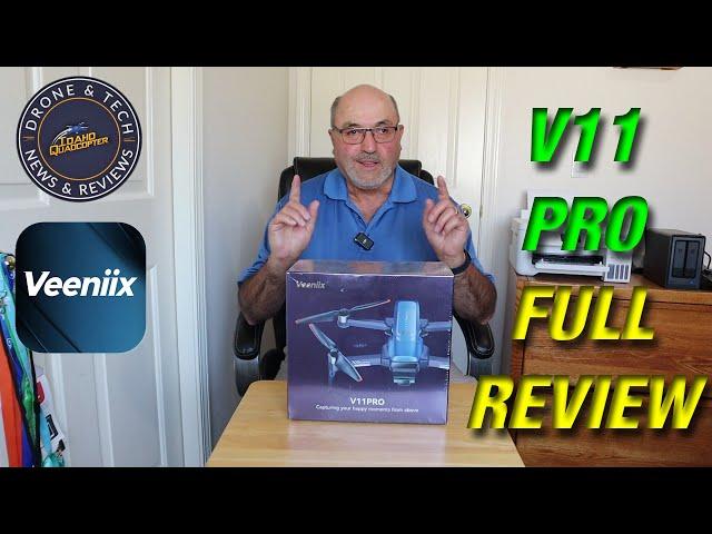 Veeniix V11Pro GPS Camera Drone - First Flight and Full Review