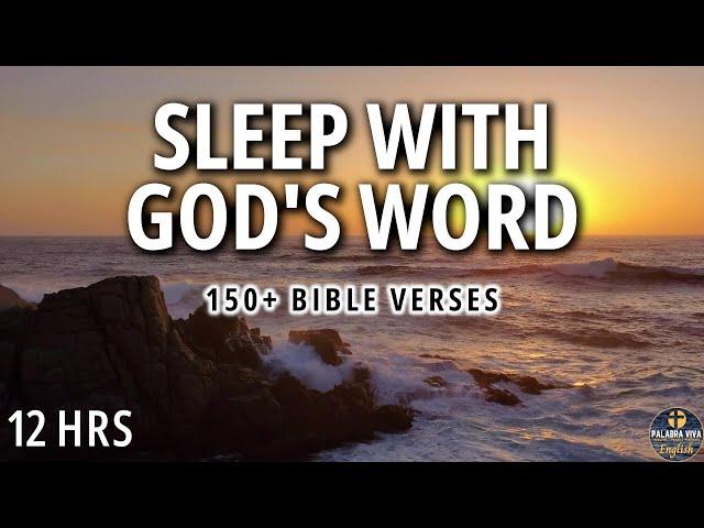 Sleep with God's Word and find peace | Bible reading Ocean Waves | 12 HRS