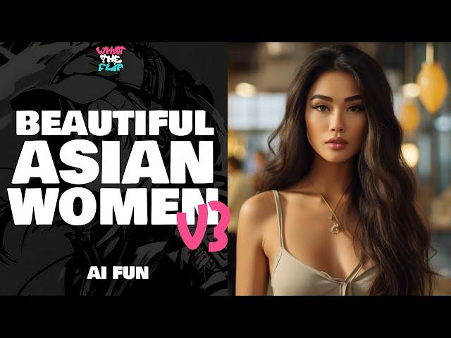 Beautiful Asian Women v3 (AI Art) - Which one is your favourite?