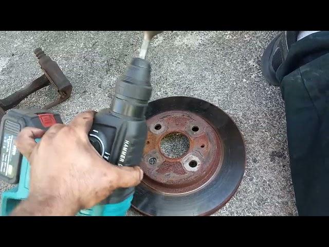 שחרור צלחות בלם תקועות עם פטישון נטען 18v