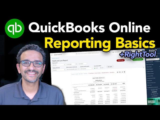 QuickBooks Online: Profit & Loss / Balance Sheet