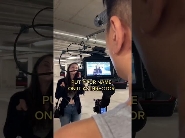 How to be a film director #filmmaker