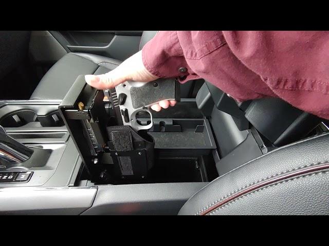 Fas1 safe fits in 2021 F150 center console compartment