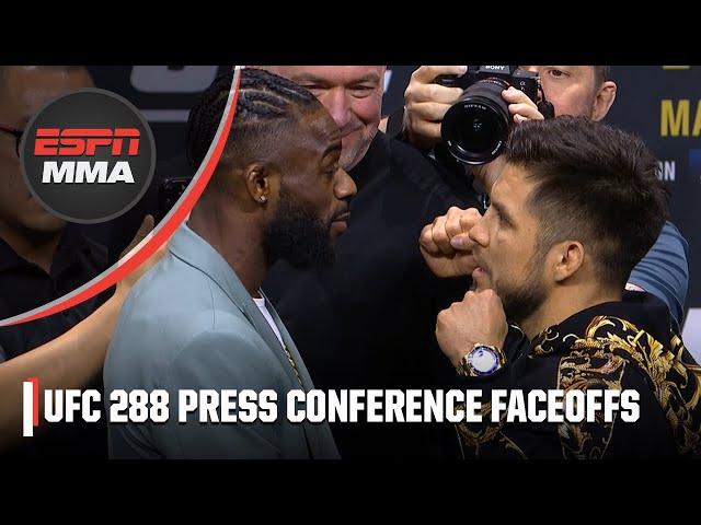 Faceoffs from the UFC 288 Press Conference | ESPN MMA