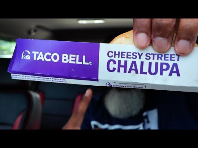 Taco Bell SHE'S FOR THE STREETS Chalupas!