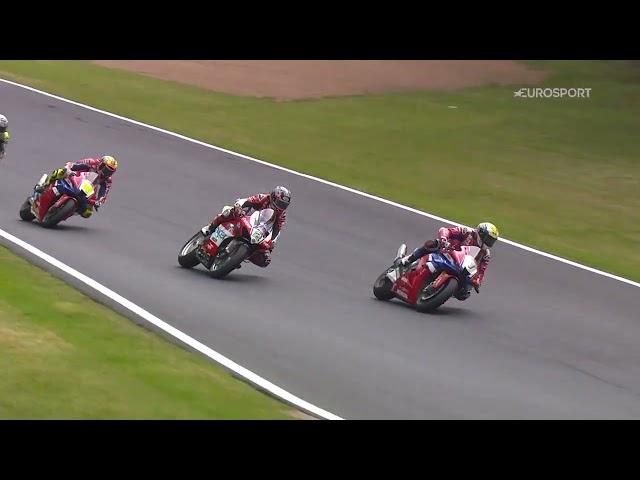 2024 Bennetts British Superbike Championship, RD6, Brands Hatch, Race 1 highlights