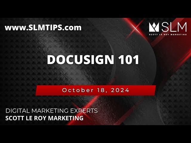 DocuSign 101 10/18