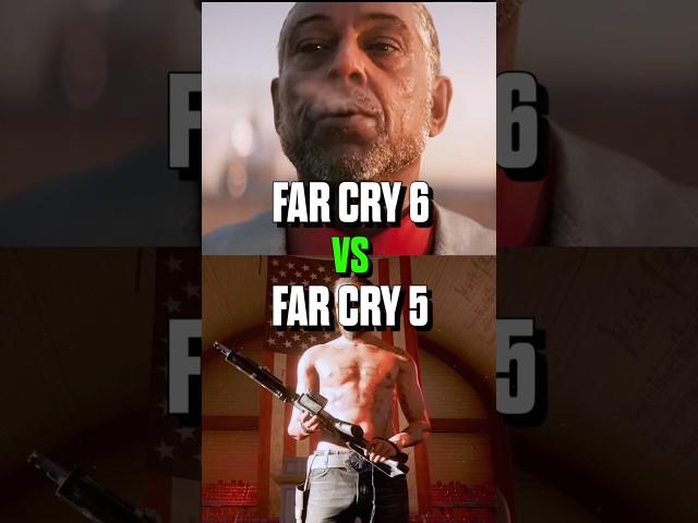 Far Cry 5 vs Far Cry 6 #farcry #farcry5 #ps5 #games #shorts #farcry6