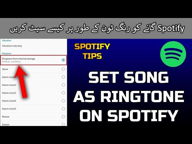 How to Set Spotify Song as Ringtone | Set Any Song as Ringtone | Spotify Ringtone