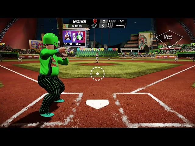 Super Mega Baseball 4 - Z4RT4N Knocks Out The Pitcher ️